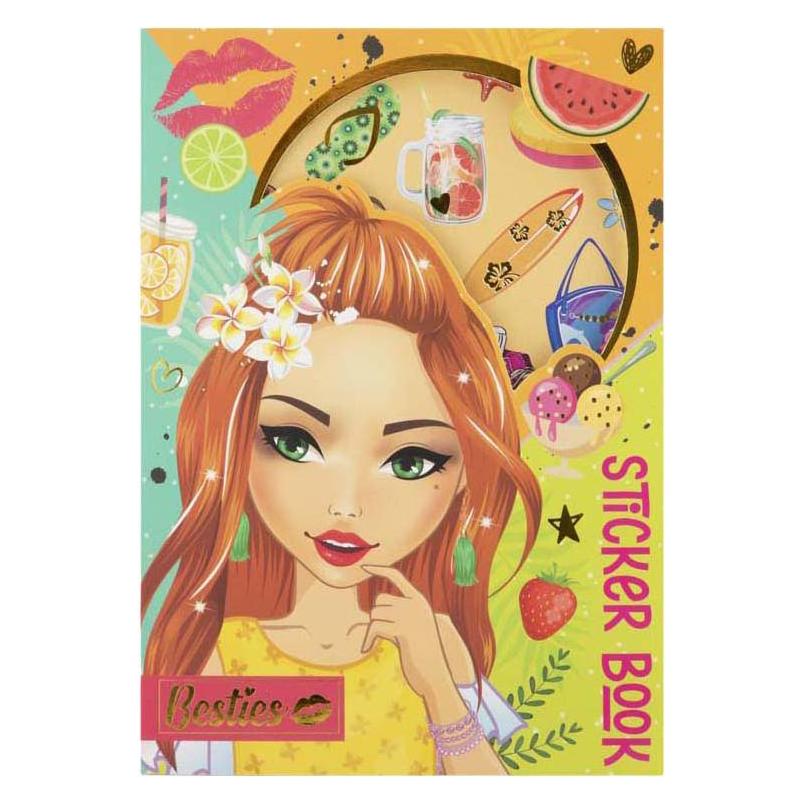 Grafix Besties Folienstickerbuch Neon A5 - 8 Blatt (8 Sticker) (70632724)