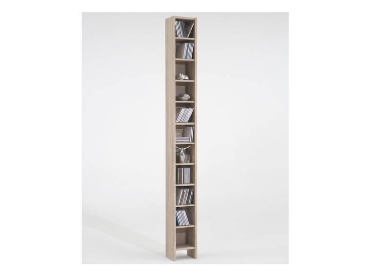 Standregal FMD Hallo 2 , braun (eiche), B:19,5cm H:185cm T:16,3cm, Holzwerkstoff, Regale, Standregal