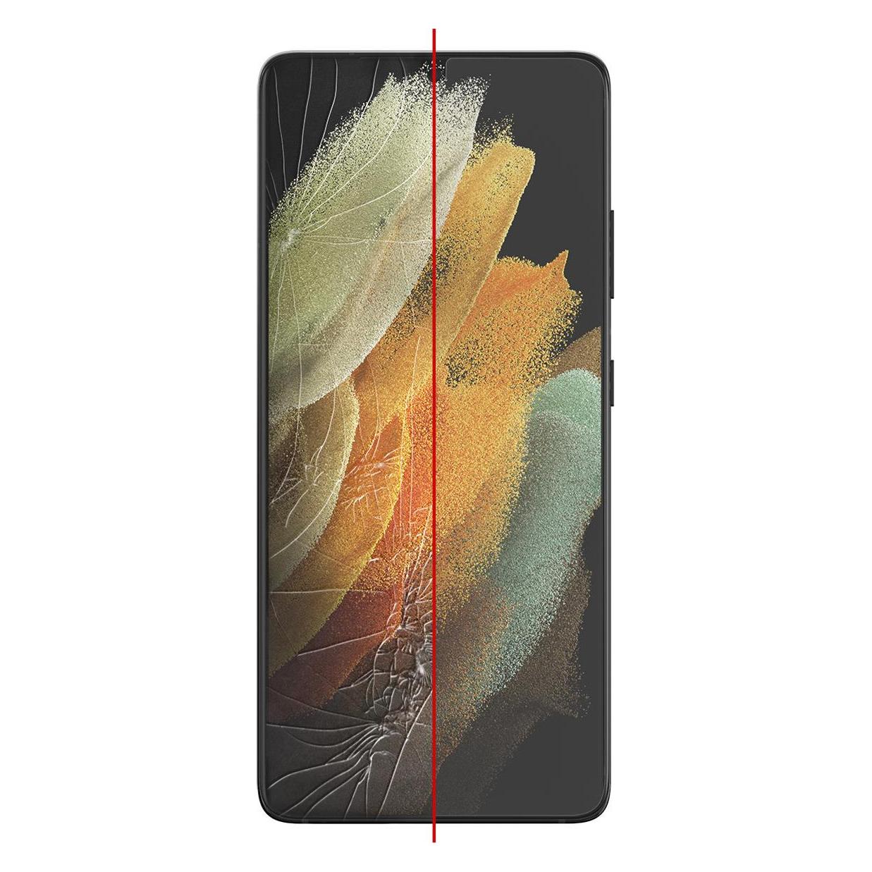 Zagg InvisibleShield GlassFusion+ Klare Bildschirmschutzfolie Samsung (e) (1 Stk., Samsung Galaxy S21) (200307413)