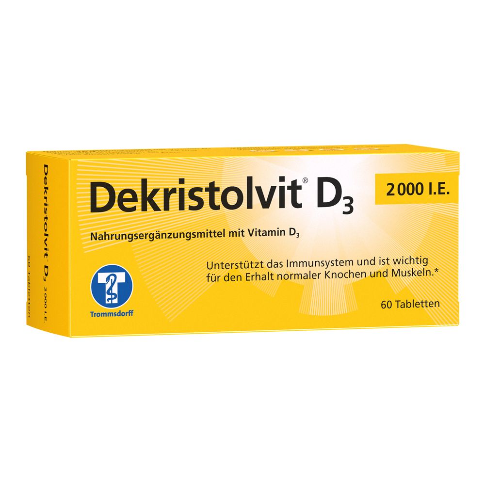 Dekristolvit D3 2000 I.e. Tabletten 60 St