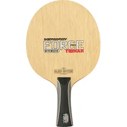 Tibhar Holz Force Pro Black Edition - Griffform anatomisch - anatomisch