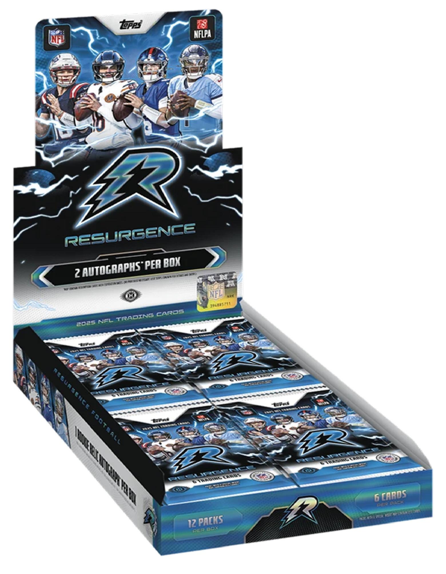 2025 Topps Resurgence Football Hobby Box Englisch