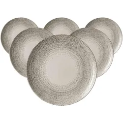 Ritzenhoff & Breker Rimini Speiseteller, Teller, Beige, Grau