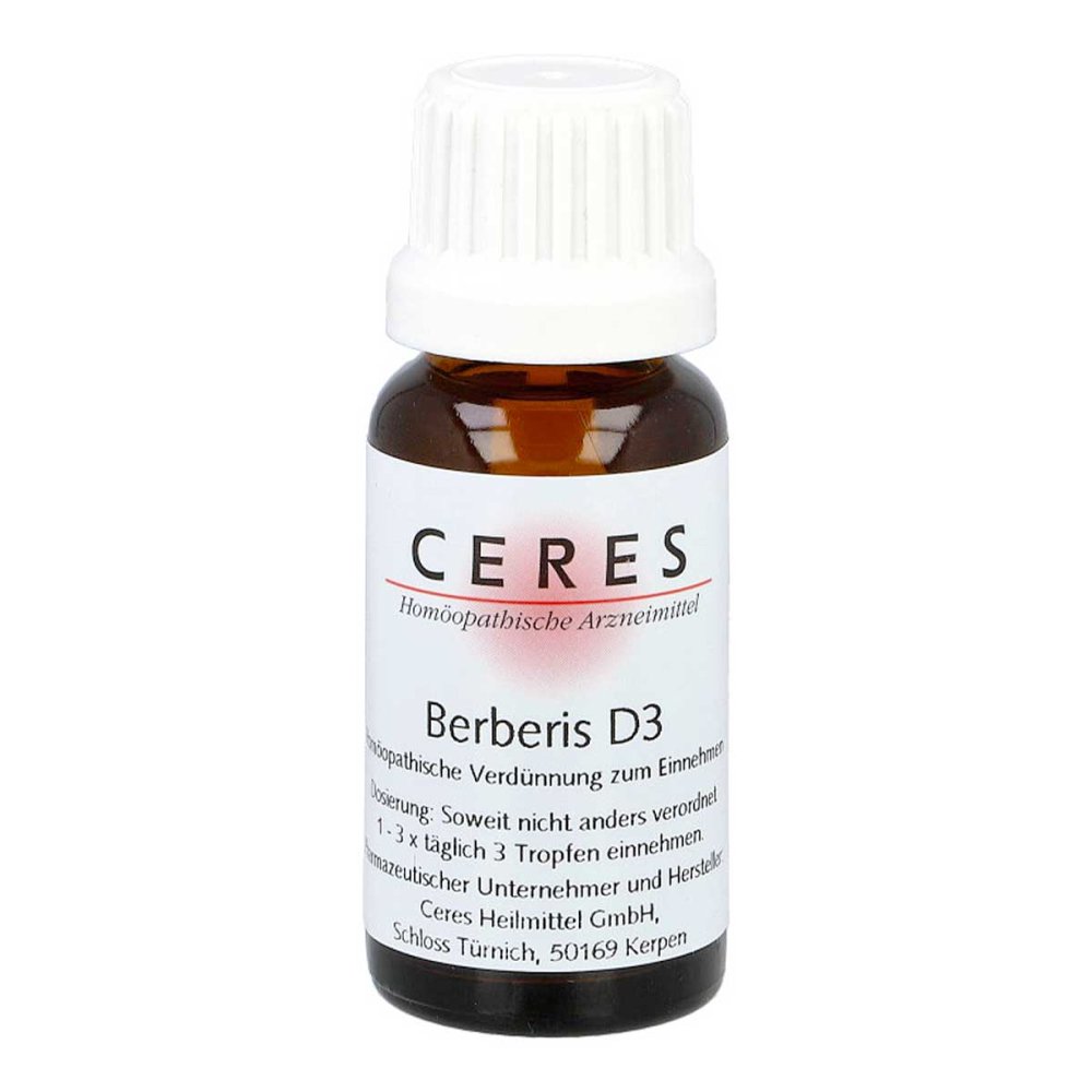 CERES Heilmittel GmbH Ceres Berberis D3 Dilution 00893245