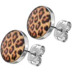 Titan Ohrstecker LEOPARD