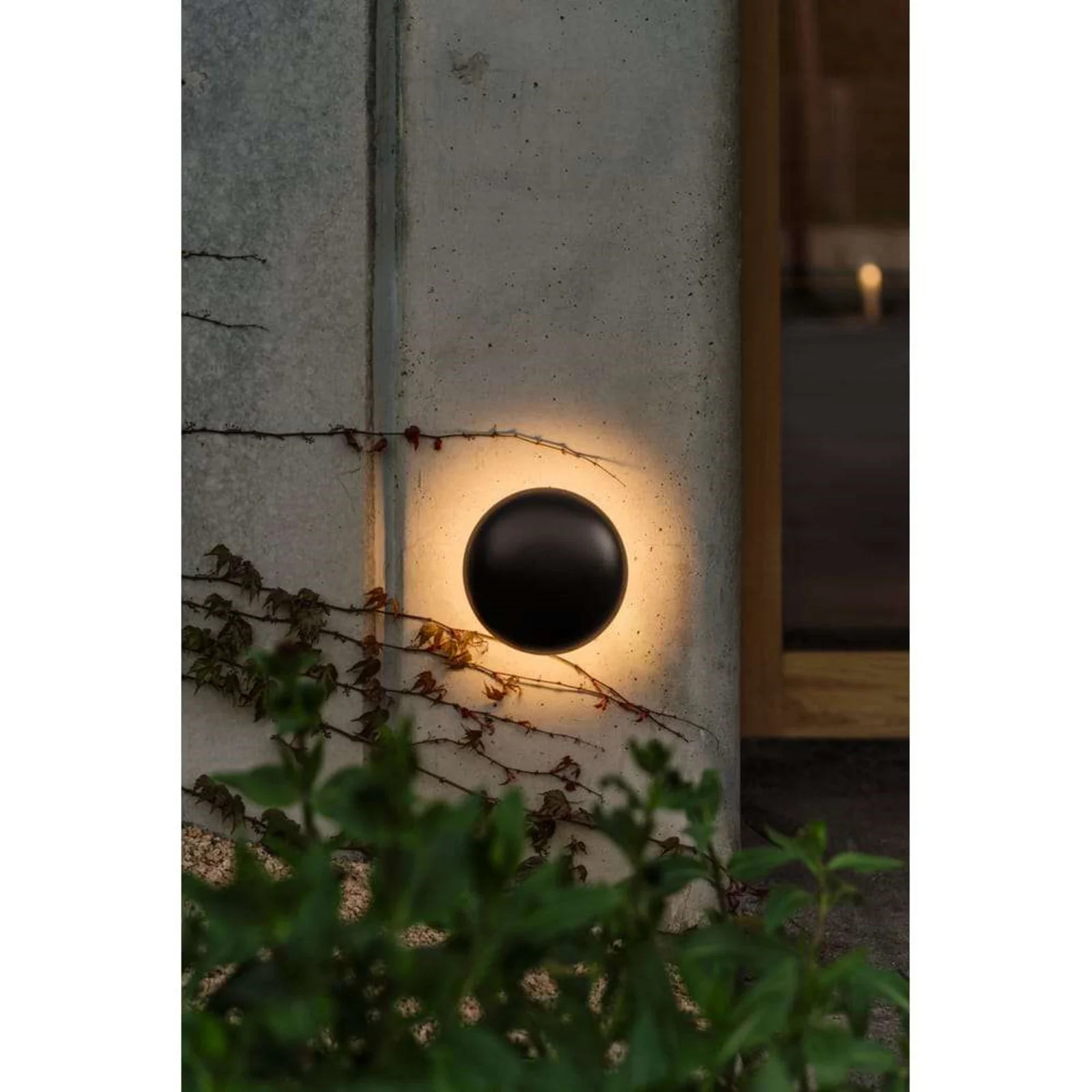 Marset Babila 18 Buiten Wandlamp - Alu-Brown - Rond Metaal