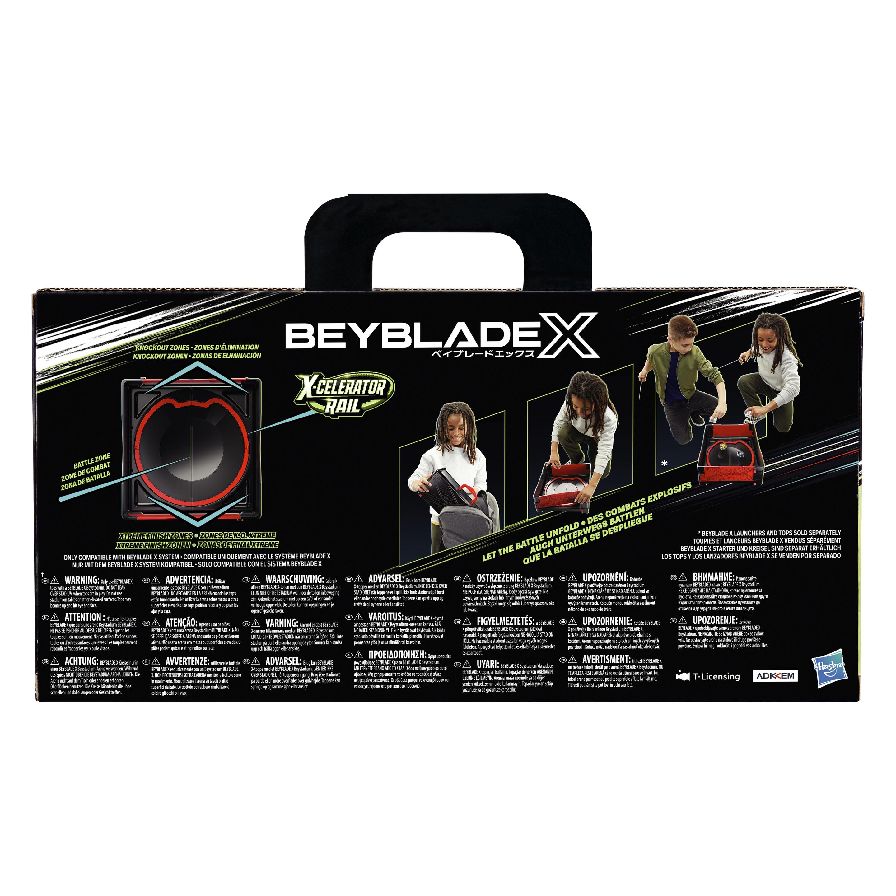 Hasbro Beyblade X Clash & Carry Arena Sakura (Deutsch, Italienisch, Niederländisch, 1 - 2 Spieler) (G0841EU4)