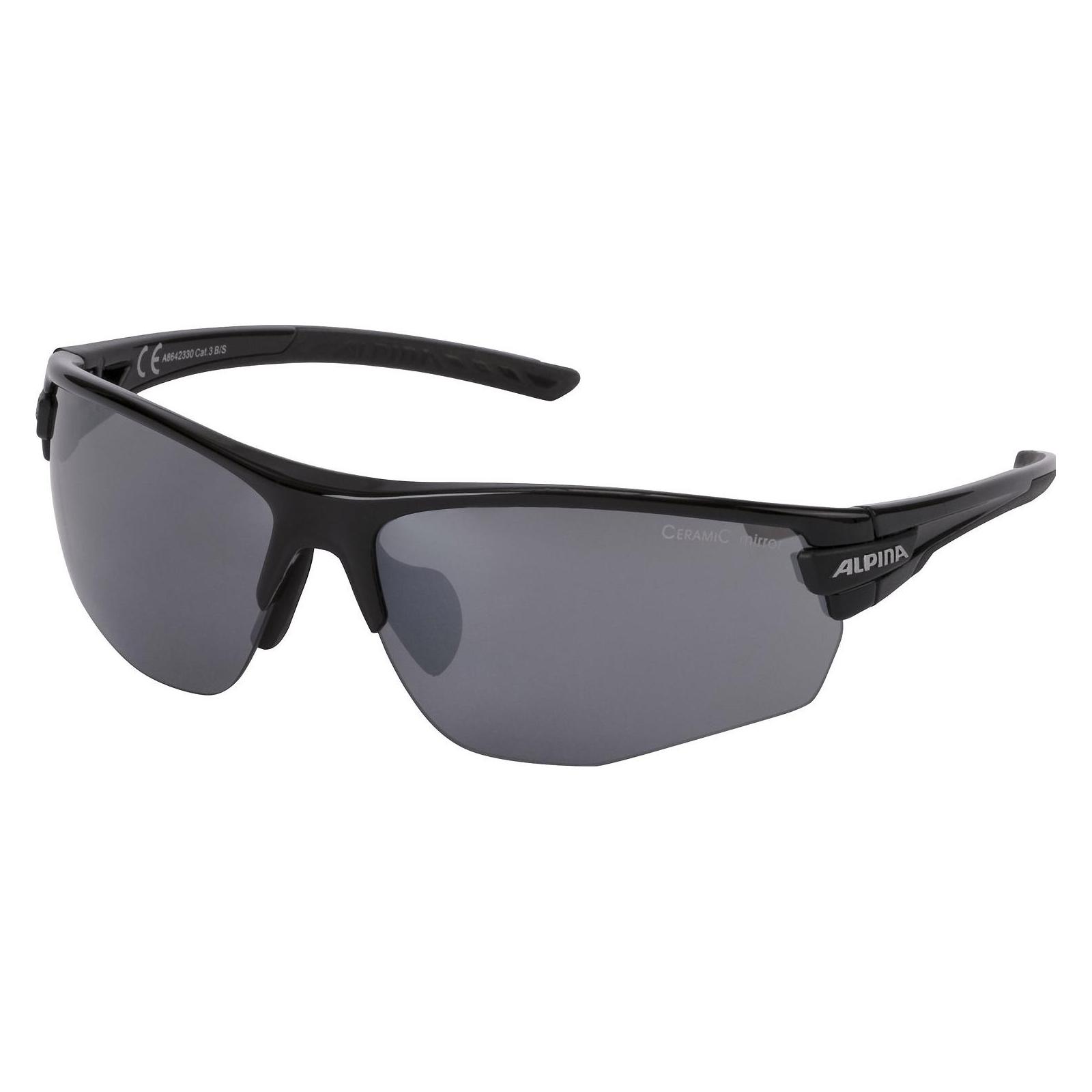 Alpina Tri-Scray 2.0 HR (Black, Black Mirror, Clear, Orange Mirror) (B07YNCX9YF)