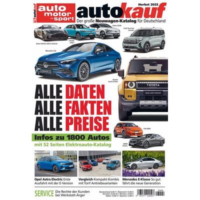 Autokauf 04/2023 Herbst, Taschenbuch von , Motorbuch Verlag, 978-3-613-32096-3