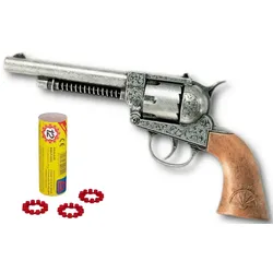 Edison Giocattoli  - Spielzeugpistole - Frontier, 12 Schuss