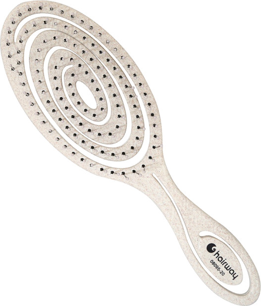 Hairway Ovale Bürste Organica Beige 08095-20