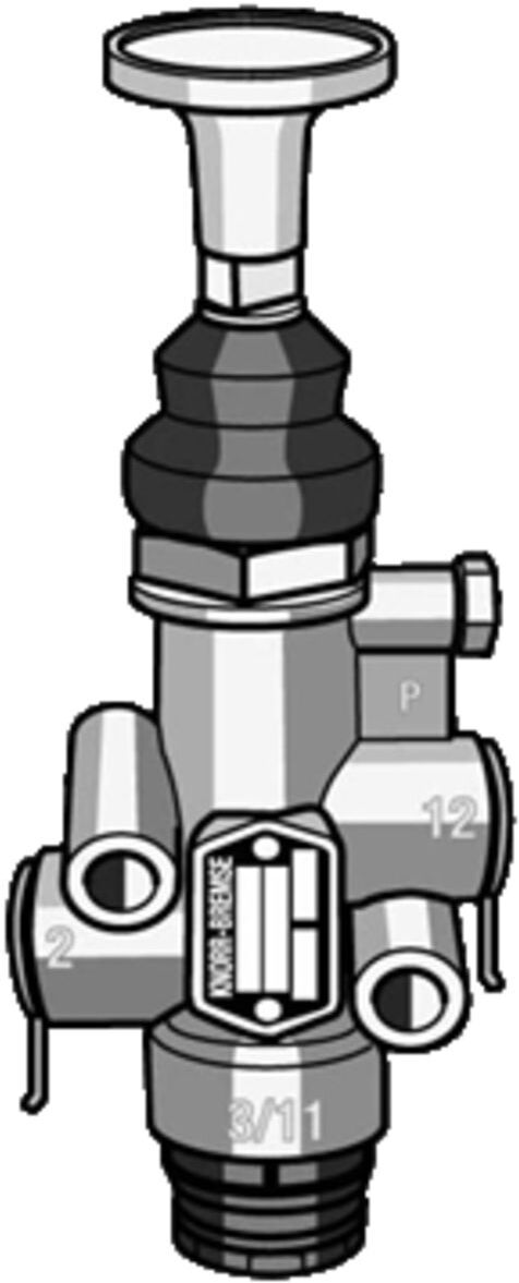 Paineenrajoitinventtiili Knorr-Bremse Ae 4265