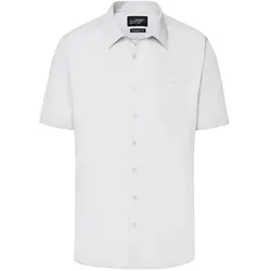 Herren Business Hemd kurzarm "JN644" - 4XL - white