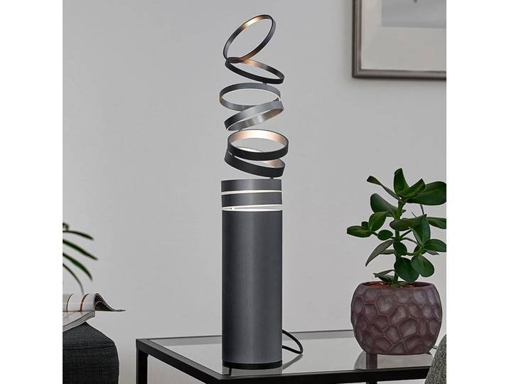 Decomposé Light T Tischleuchte Fumé - Artemide - Wohnzimmer - Design - Metall - Einflammig