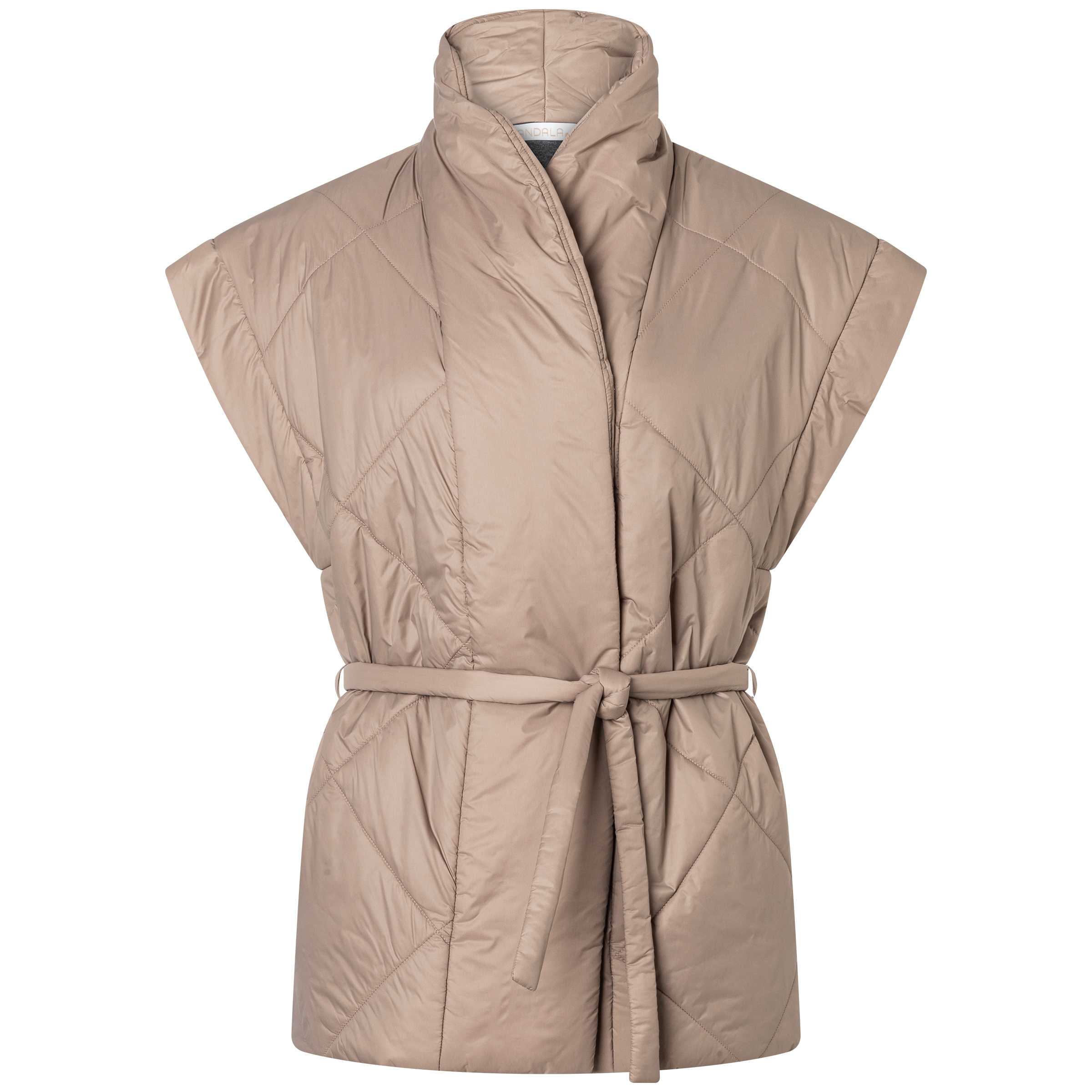 Mandala Snuggle Up Weste Damen Isolationswesten beige Größe S Yoga | Lifestyle Isolierend
