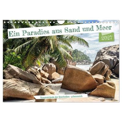 Ein Paradies aus Sand und Meer (Wandkalender 2027 DIN A4 quer), CALVENDO Monatskalender