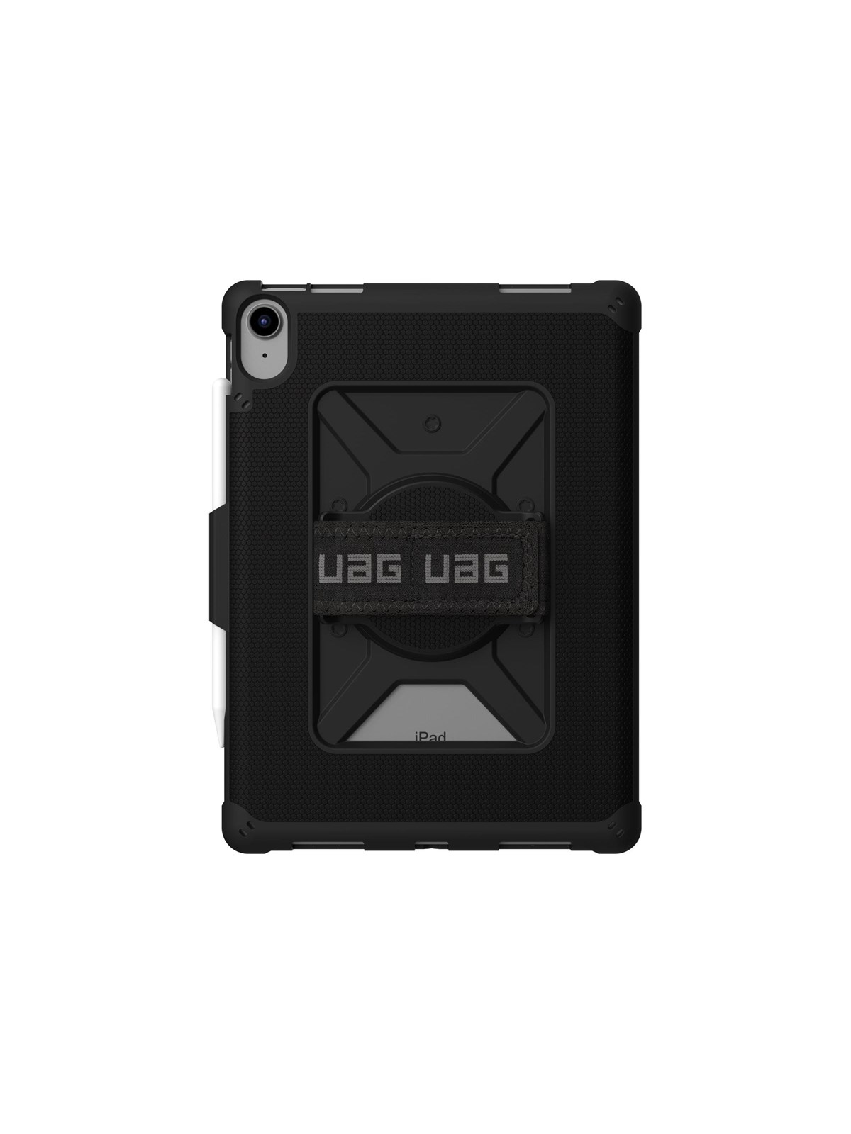 UAG Metropolis Series Rugged Case for iPad 10.9 (10th Gen 2022) - Metropolis w Handstrap Black