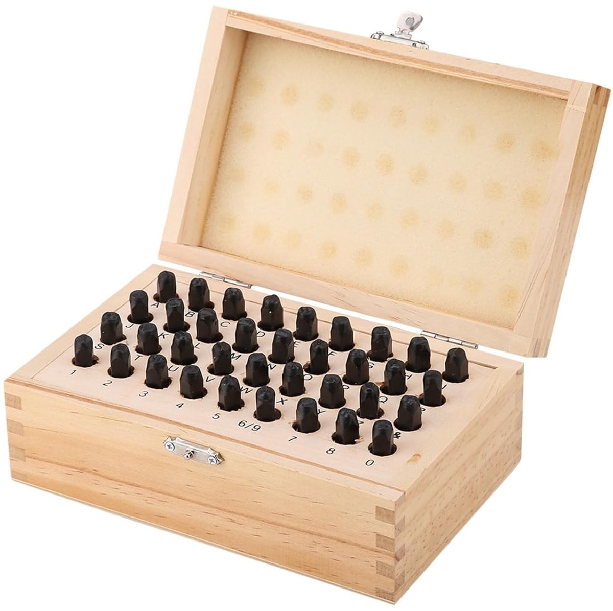 Stempel Punch Set met 36 Letters en Cijfers - 4mm Graveer Tool voor Metaalbewerking