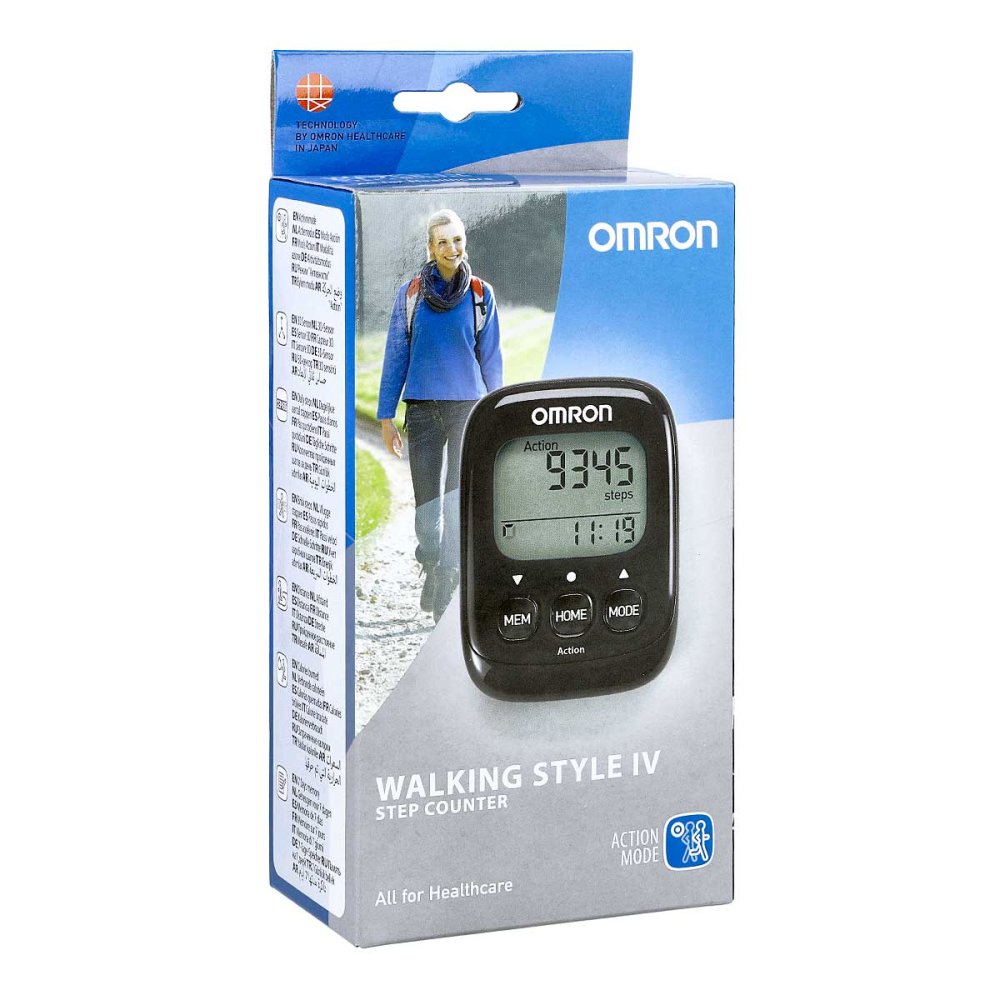 HERMES Arzneimittel GmbH Omron Walking Style Iv Schrittzähler Schwarz 17674932