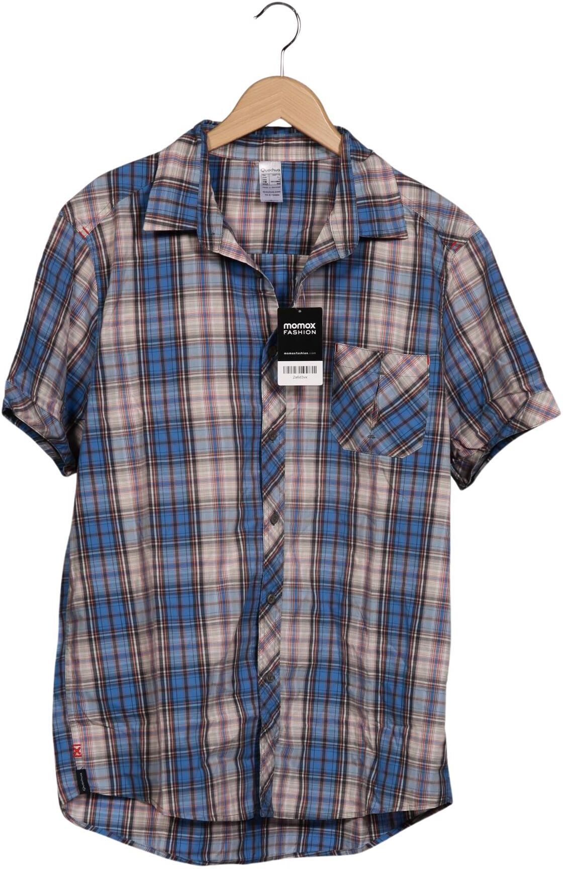 quechua Herren Hemd, Mehrfarbig, Gr. XL, Synthetik / Baumwolle - Second Hand