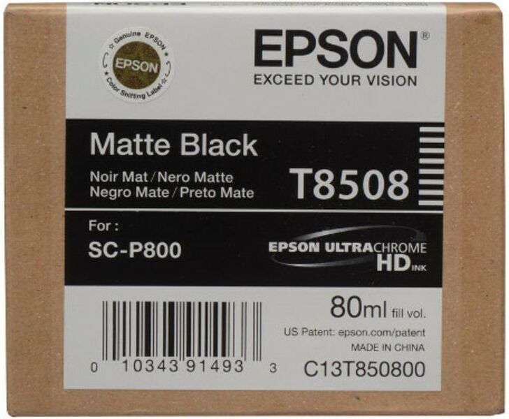 Epson T8508 - Noir mat - Cartouche d'encre