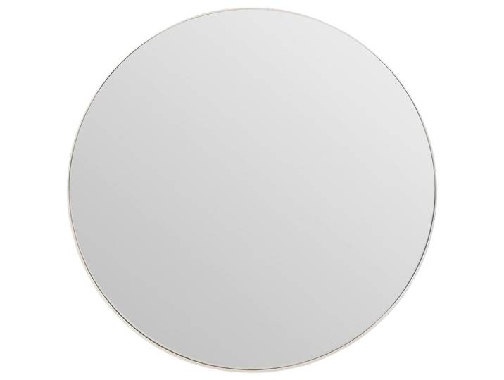Xora Wandspiegel, Kaschmir, Metall, Glas, rund, 100x100x3.5 cm, Spiegel, Wandspiegel