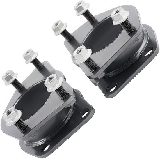 Corvance Inbouwframe Autoradio 2 Inch Verhogingsset Voorzijde voor Dodge Nitro 2007-2012 - Staal - Versterkte Constructie