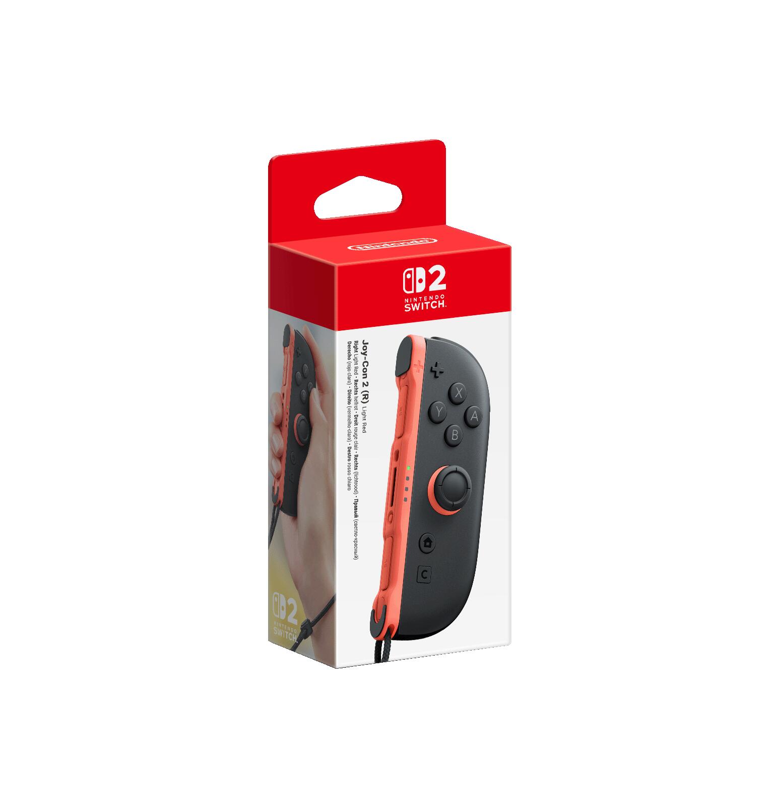 Nintendo® Nintendo Joy-Con 2 (R), Gamepad, hellrot 10015101
