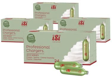 iSi North America 24 Pack Eco Series Professional Cream Chargers