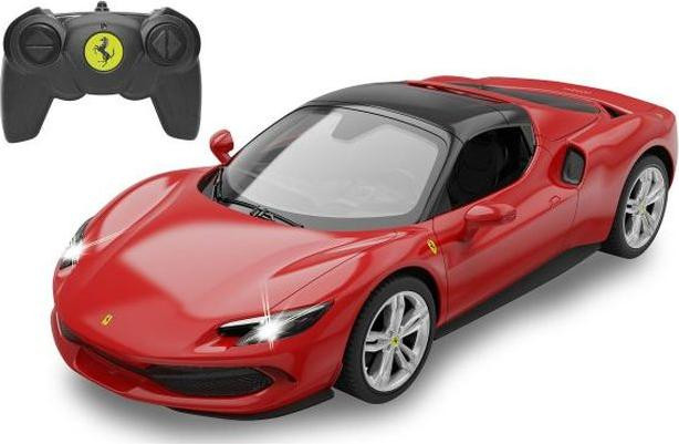 Jamara Germany Ferrari 296 GTS schaalmodel 1:16 rood 2,4 GHz