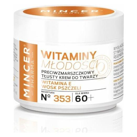 Kenwood Mincer Pharma Vitamine Anti-Falten-Creme - fettig 60+ Nr. 353 50ml (50 ml, 24h Creme) (39388991)