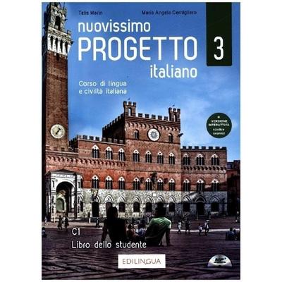 Nuovissimo Progetto italiano 3 + IDEE online code, Taschenbuch von Maria Angela Cernigliaro,Telis Marin, Paulsen