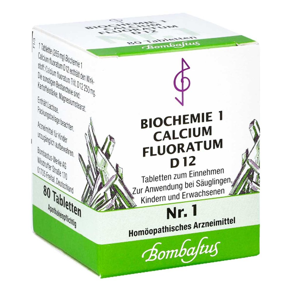Bombastus-Werke AG Biochemie 1 Calcium fluoratum D12 Tabletten 04324917