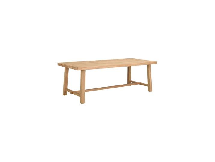 Ausziehbarer Esstisch „Brooklyn II“ aus massiver Eiche, 220-320 x 95 cm - Natural Eiche Natur Rowico