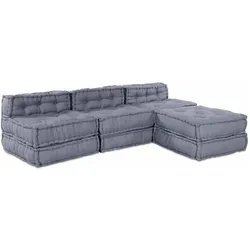 vidaXL, Gartenlounge, Roland (Lounge +3x Mitte)