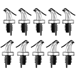 LAYBA Flaschenausgießer 10er-Set Silber