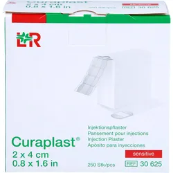 Curaplast Inj.pflaster Sensitiv 2x4 cm 250 ST