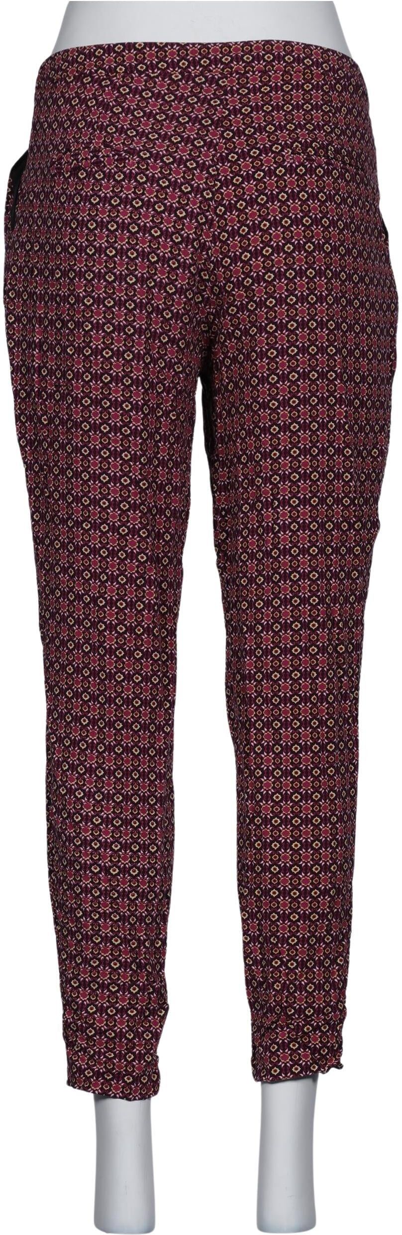 asos Damen Stoffhose, Bordeaux, Gr. EU 38, Synthetik / Viskose - Second Hand