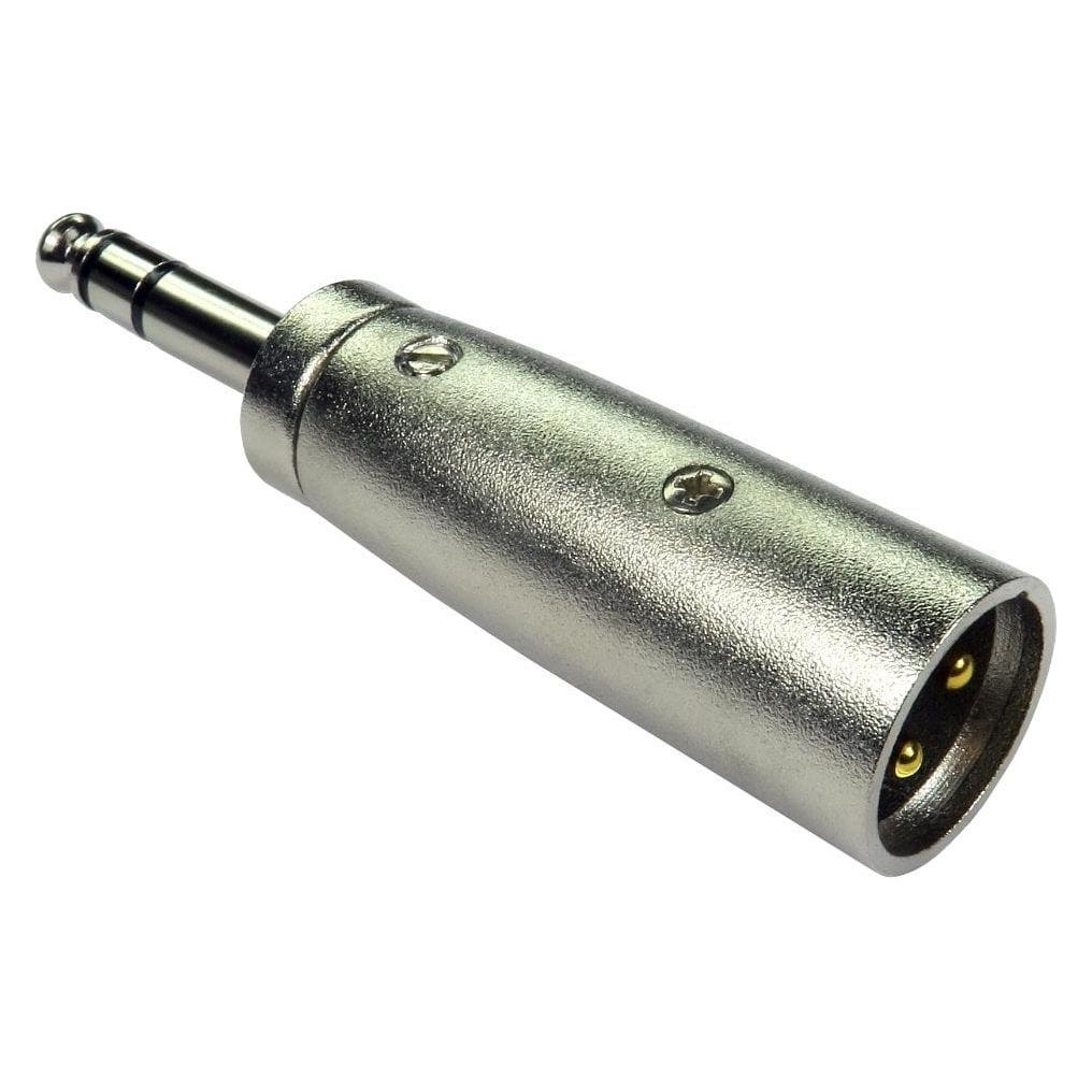 Cables Direct CDL 6.35mm Stereo M to XLR M Adap (3XLR-002)