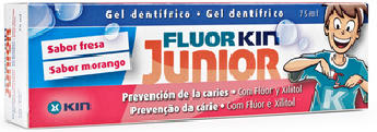 Kin Kin Fluor Junior Strawberry Gel 75Ml 75 ml