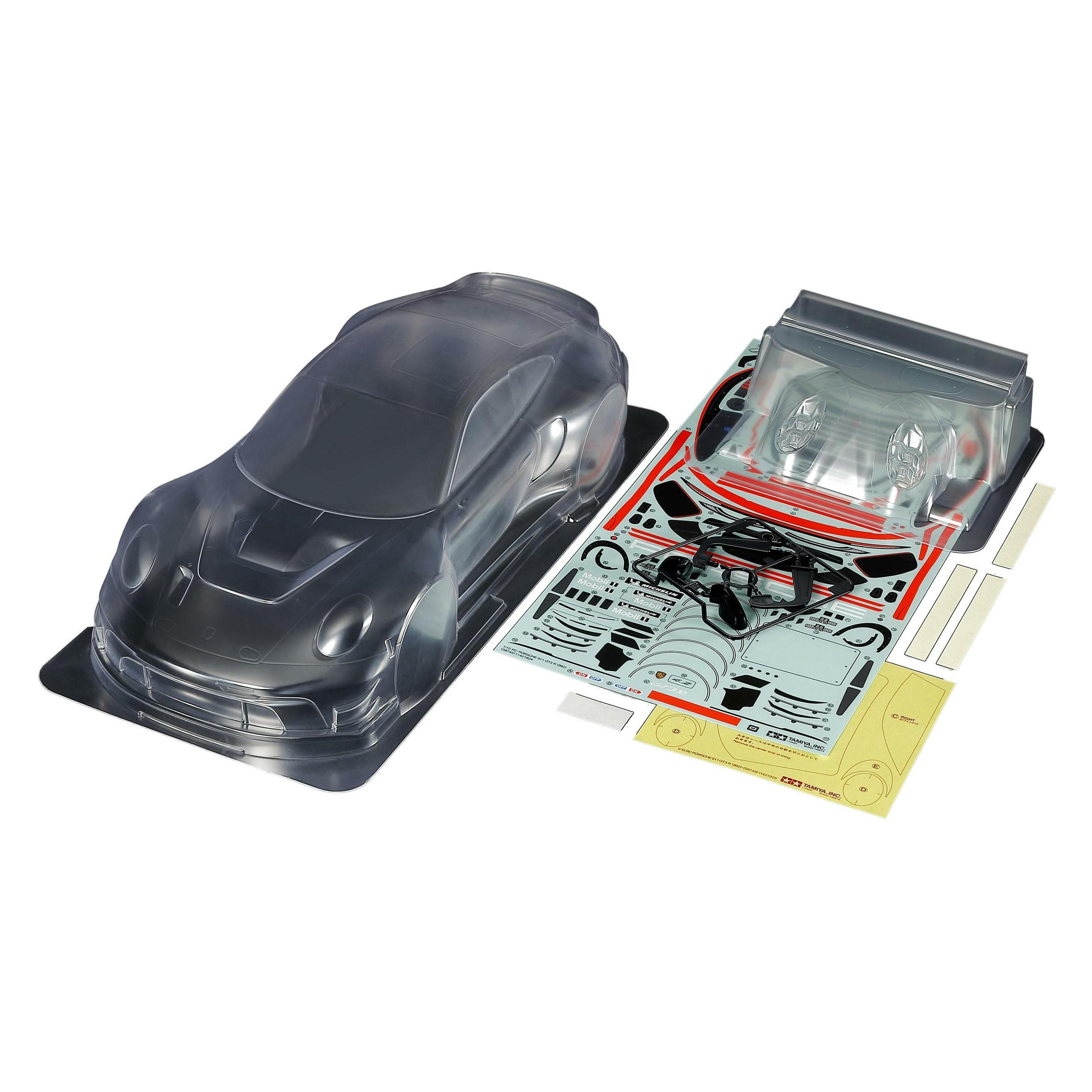 Tamiya Porsche 911 GT3 R (992) Body Parts Set (51752-000)