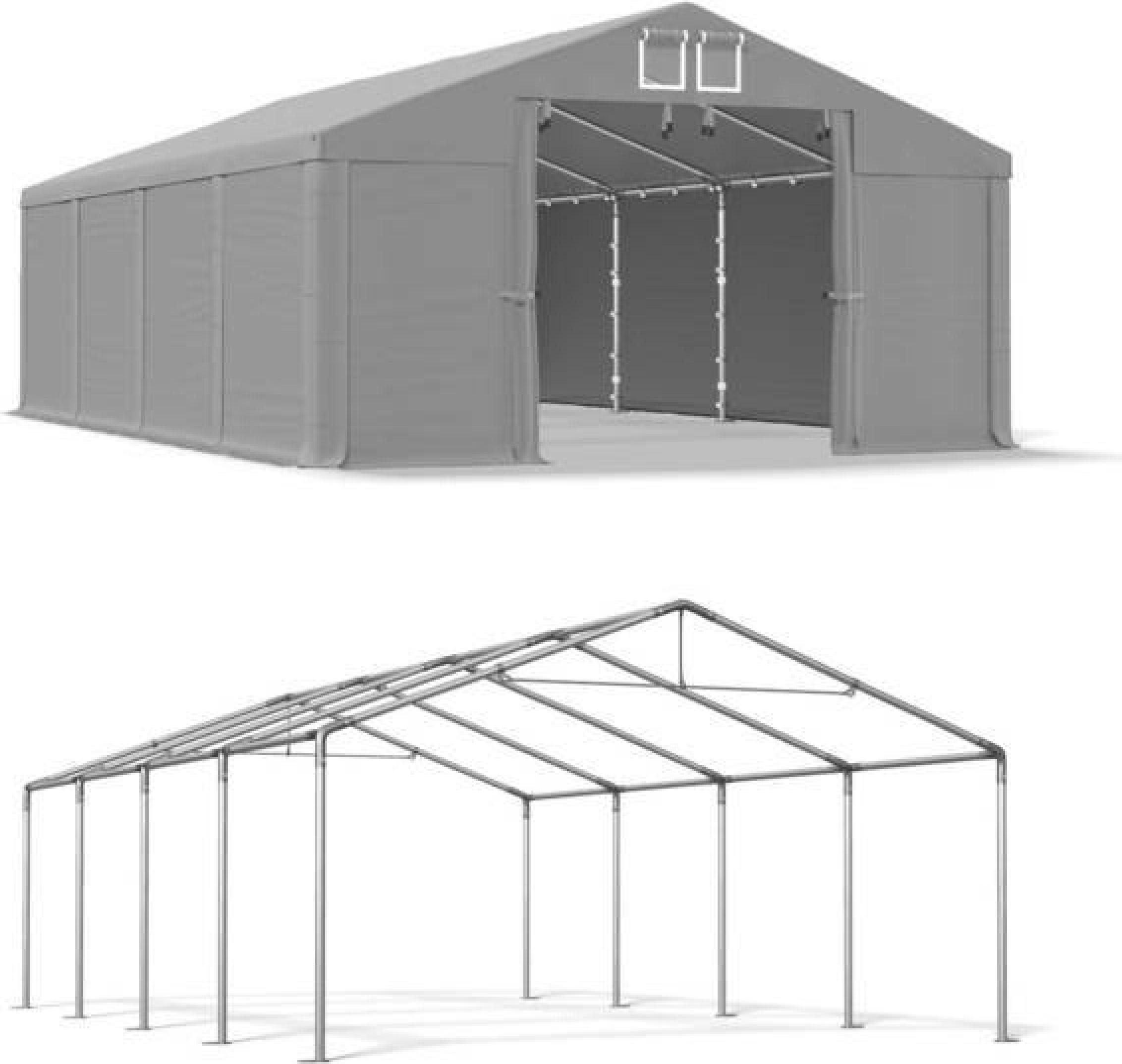 Sommermagazin Zelt 6x8 Grau SUMMER MSD