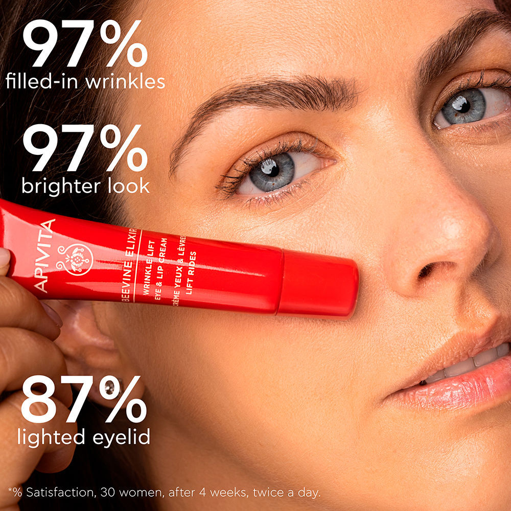 Apivita Beevine Elixir Contour Des Yeux Et Des Lèvres Lift Rides 15 ml