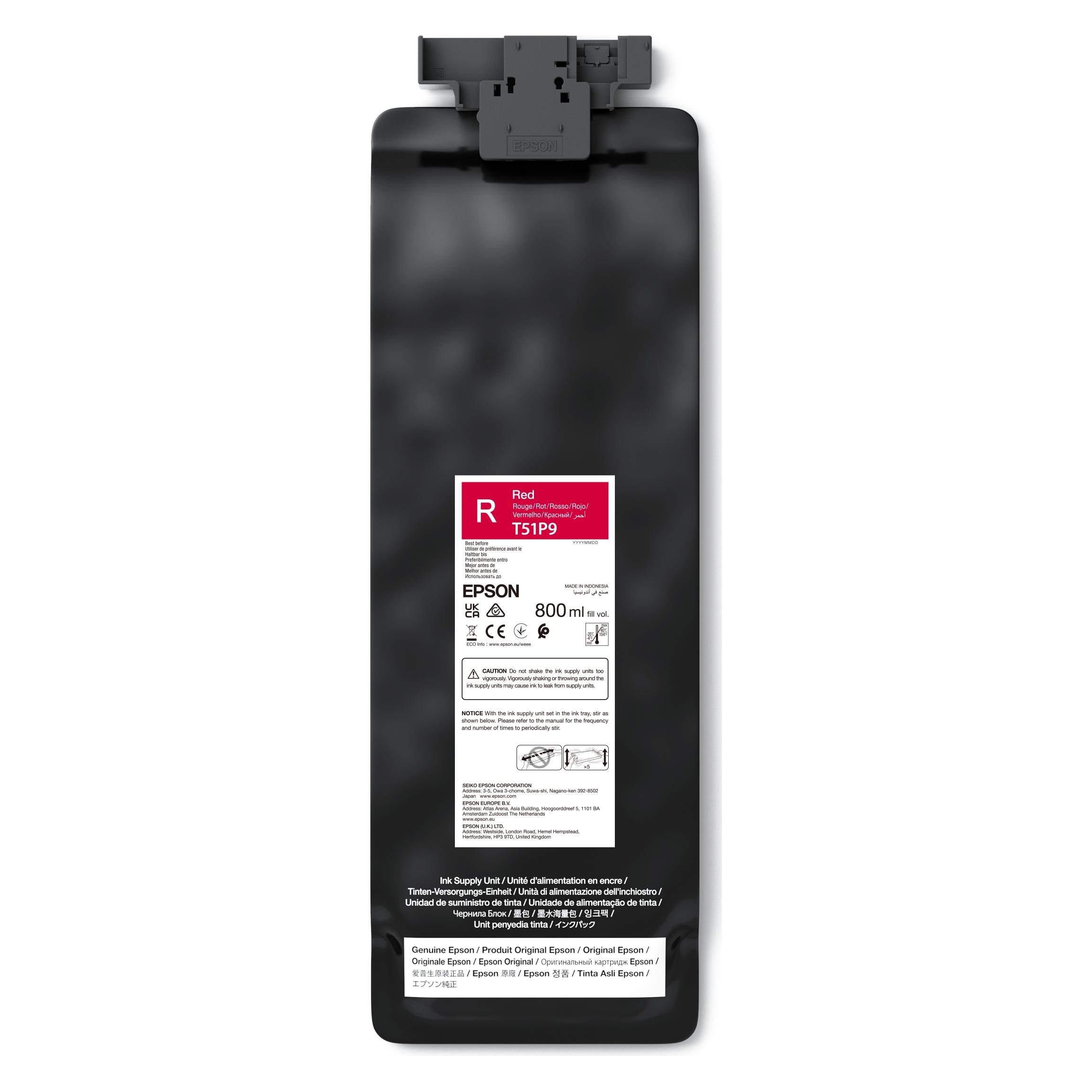 Epson UltraChrome GS3 T51P900 Red 800ml (C13T51P900)