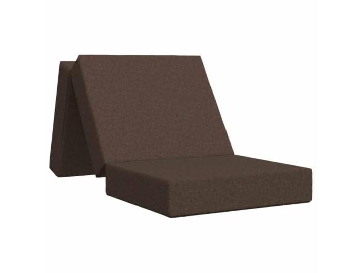 Klappbares Schlafsofa, 75 x 63 x 45 cm, Taupe, mit abnehmbarem Bezug mit Weiches Polyester, flauschiger Schaumstoff, manuelle Einstellung, waschbarer Bezug, modernes taupefarbenes Design