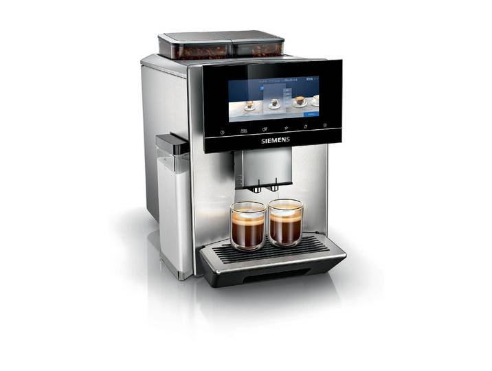 SIEMENS Kaffeevollautomat EQ 900 TQ907D03 , Energieeffizienz: A, silber (silberfarben), B:31,5cm H:47cm T:39,2cm, Kaffeevollautomaten, Kaffeevollautomat