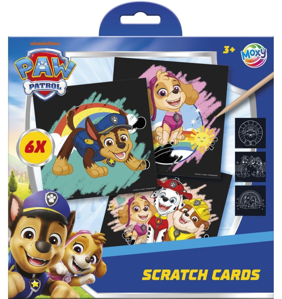 Craft Creative Krasplaatjes Paw Patrol