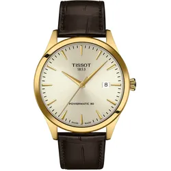 Tissot T1584073626100 Herrenuhr Automatik Classic Dream 40 mm Leder Braun
