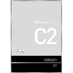 Nielsen Bilderrahmen C2 Aluminium Silber / 70 x 100