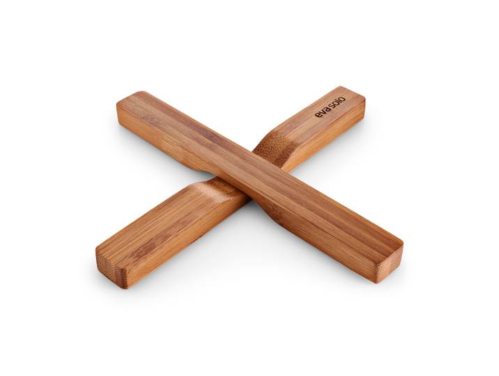 Eva Trio - Dessous de plat magnétique - Bois naturel - Bambou - Designer The Tools